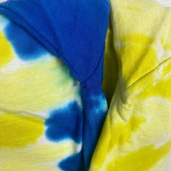 Nickelodeon SpongeBob SquarePants Crop Top Womens Extra Large Yellow Blue Casual - Picture 5 of 8